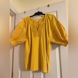 Chicos Women’s Mustard Yellow Top